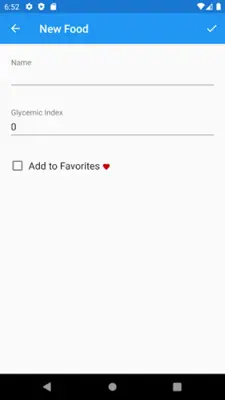 Glycemic Index android App screenshot 2